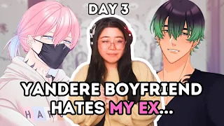 My Yandere Boyfriend Hates My Ex... | 14 Days With You -  DAY 3 | Yandere Dating Sim Game