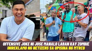 ‘NAKAKA-OFFEND' na JOKE ni JOSE MANALO Laban kay ZOMBIE sa E.A.T. INIREKLAMO ng Netizens sa MTRCB!!