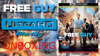 Free Guy 4K Blu-Ray UNBOXING