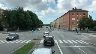 Sweden to Denmark over the Øresund Bridge by bus