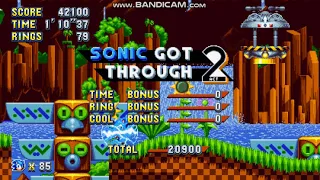 Sonic Mania Without Pressing Up or Down  Part 1