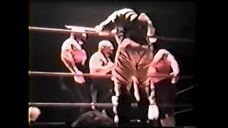 Pat Patterson Rocky Johnson and Peter Maivia vs Mr. Saito and The Von Brauners