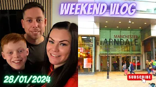 Weekend Vlog | 28th January 2023 | Our Wedding Anniversary and trip to Manchester 💚✨