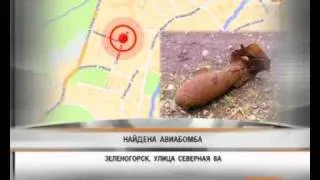 В Зеленогорске нашли бомбу