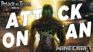 ATTACK ON TITAN (Shingeki no Kyojin) THE WAR ADDON - Minecraft Bedrock Edition / MCPE 1.19