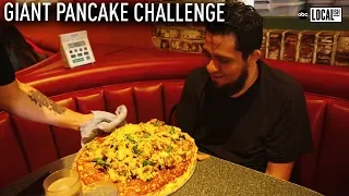 GIANT Pancake Challenge at Batter Up Pancakes | Localish