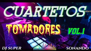 🍷CUARTETOS TOMADORES 🤯🍷VOL.1 || DJ SUPER SONANDO 🎧