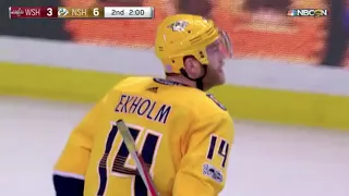 Mattias Ekholm Goal vs WSH November 12, 2017