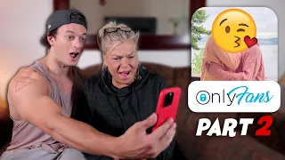 I Kissed HIM! MOM Reacts to My OnlyFans! | Part 2
