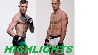 Conor McGregor vs Nate Diaz 2 - Highlights | Конор МакГрегор vs Нейт Диаз - Лучшие Моменты