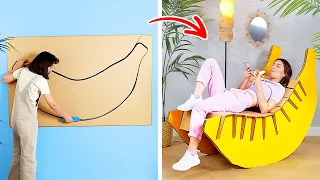 Transforme papelão em criações incríveis ✨ DIY fácil e criativo 🛠️📦