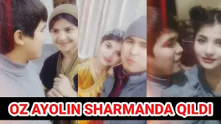 TIK TOK DA OZ AYOLIN SHARMANDA QILGAN NOMART ERKAK?