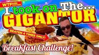 I took on The GIGANTOR BIG BREAKFAST CHALLENGE in Magaluf! ONLY 4 PEOPLE have ever COMPLETED THIS!