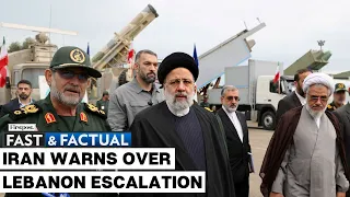 Fast and Factual LIVE: Iran Says Escalation in Lebanon Will be Netanyahu’s “Last Day”