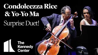 Condoleezza Rice and Yo-Yo Ma Perform Surprise Duet at The Kennedy Center