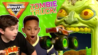 Zombie MONSTER TRUCK Madness 🧟‍♂️ Monster Jam Revved Up Recaps + Monster Truck MOST DONUTS Record!