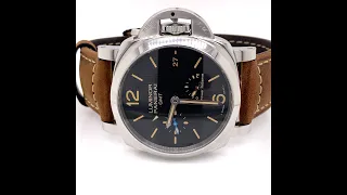 Panerai Luminor GMT Automatic Watch - 42mm -  Pam 1537 - PAM01537 - Brand New