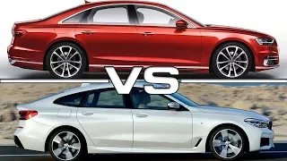 2018 Audi A8 vs 2018 BMW 6 Series GT