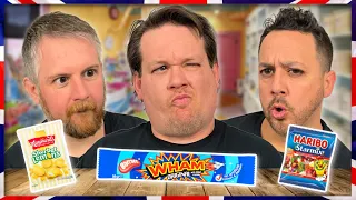 Americans Try BRITISH Parma Violets & Other Sweets!!