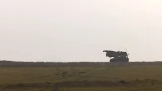 M270 Multiple Launch Rocket System, in action and then reloaded and back to action.#ukraine #mlrs