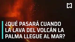 Erupción del volcán Cumbre Vieja | Lava del volcán en La Palma se acerca al mar - En Punto