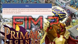 Mutants Genetic Gladiators:#45 Erro ao entra com o Facebook no Primal Legends. -TeuzinBlack-