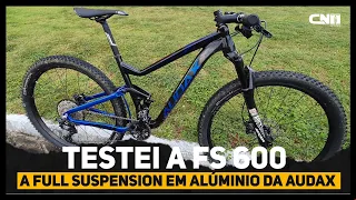 Lançamento FS 600 - Mountain Bike Full Suspension em Alumínio da Audax | Café na Trilha