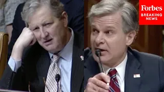 'For The Record, Who Is Michael Sussman?': John Kennedy Presses Christopher Wray