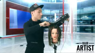 СДЕЛАТЬ УКЛАДКА ВОЛОС НА БРАШИНГ  Tutorial Step by Step how to make hair styling on brushing