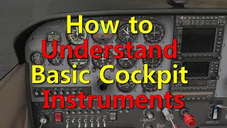 Aircraft Cockpit  Instruments - Flight Lesson 1/18