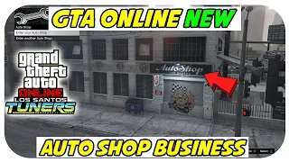 New Auto Shop Property Gta Online Business Information