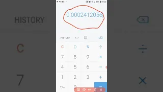 How to calculate bitcoin in fractions or in Satoshi for Newbies