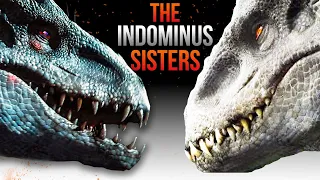 The UNKNOWN BATTLE of The Indominus Rex Sisters in Jurassic World - #flexispot