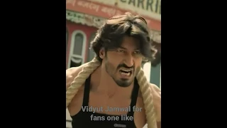 WhatsApp status with Vidyut jamwal(Tera baap aaya Song)