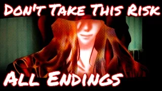 Don't Take This Risk - I can just eat you...( All Endings ) Manly Let's Play