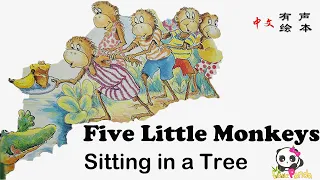 【有声绘本】《五只小猴子坐在树上面》今天五只小猴子经历了哪些冒险？快来看看吧！