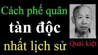 Tên tù nhân có lối PHẾ QUÂN DÃ MAN NHẤT đã đại náo làng cờ tướng Trung Quốc ra sao?