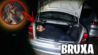 CUCA INVADIU MEU CARRO E QUASE PEGA O SACI!😱