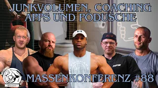 Massenkonferenz #88 - Coaching Apps, Junk-Volumen & Podusche | DWAYNE | MARTIN | KEVIN | DOME | MAIK