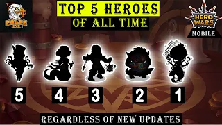 Top 5 Useful Heroes Regardless Of New Update or Rework | Hero Wars Alliance