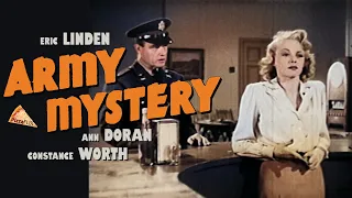Army Mystery (1941) ERIC LINDEN🍕 CONSTANCE WORTH