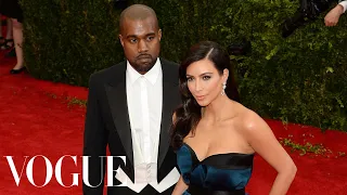 Kim Kardashian and Kanye West at the Met Gala 2014 - The Dresses of Charles James - Vogue