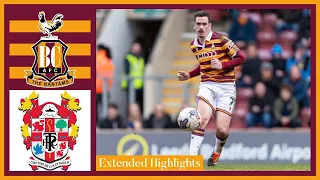 EXTENDED HIGHLIGHTS: Bradford City v Tranmere Rovers