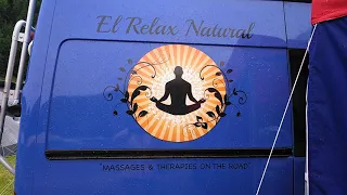 BURNING MOUNTAIN Festival 2019-Switzerland -EL RELAX NATURAL "Massages & Therapies on The Road"