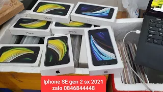 Đã hết. Iphone SE gen 2, sx 2021, pin trên 92%, quốc tế, full box, seri máy hộp, ko icloud #iphone