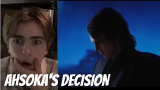 Reacting To Ahsoka’s Decision Star Wars Scene Remake