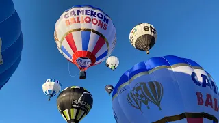 MJ Ballooning | Friday AM Launch | Bristol Balloon Fiesta 2022 (Video 1)