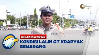 BREAKING NEWS - Kondisi Lalin di GT Krapyak, Semarang