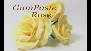 How to make a Gum paste rose