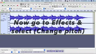 How to Convert | 440 hz to 432 hz | Using Audacity | One minute solution | By Varun